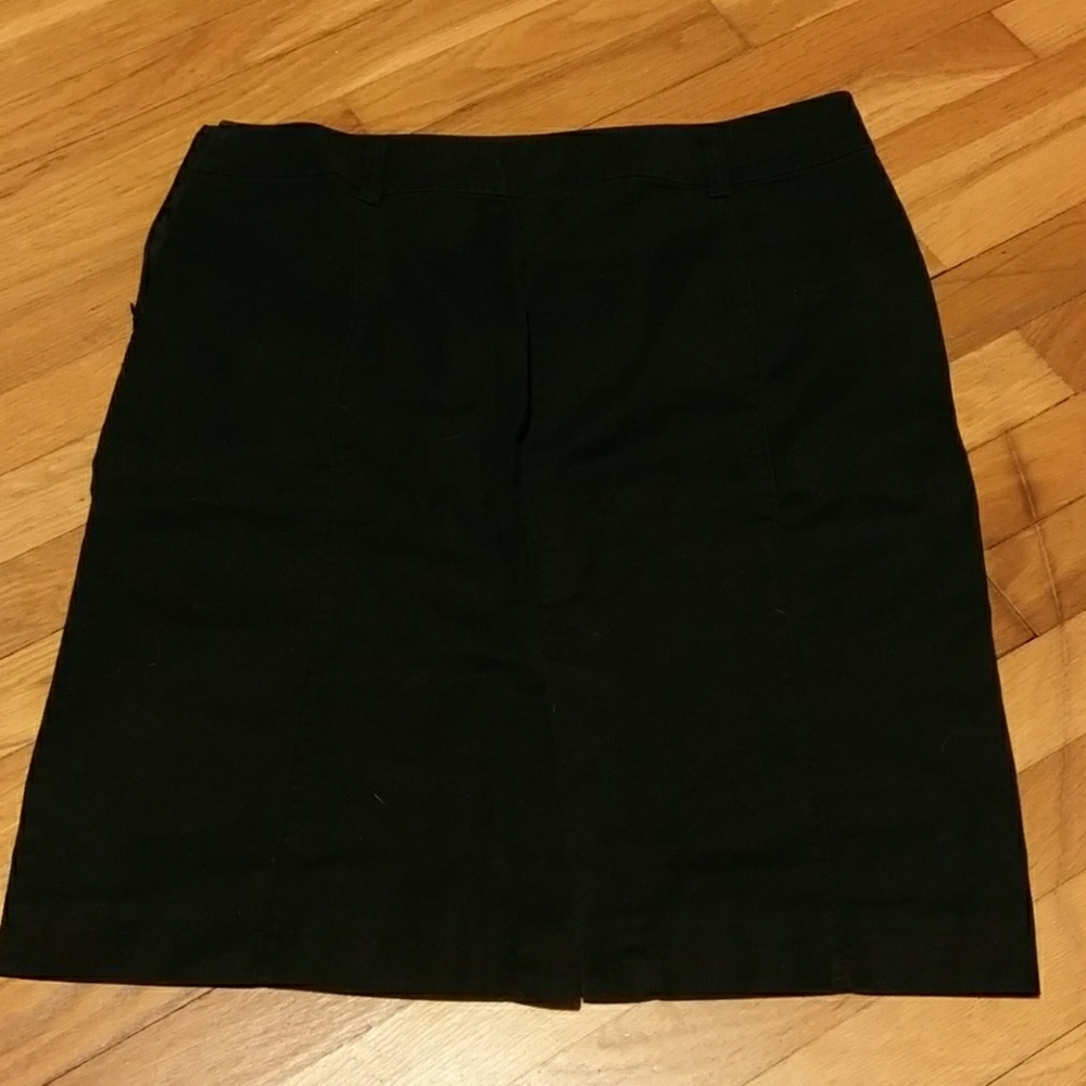 Black skirt
